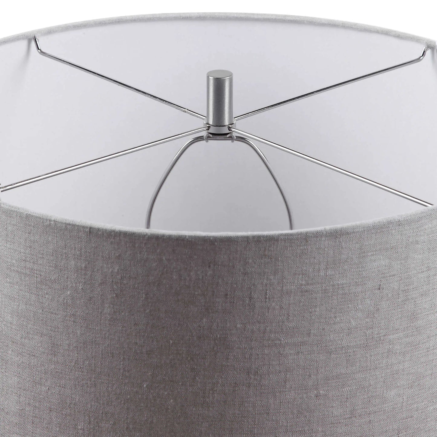 Aged Indigo Ceramic Table Lamp