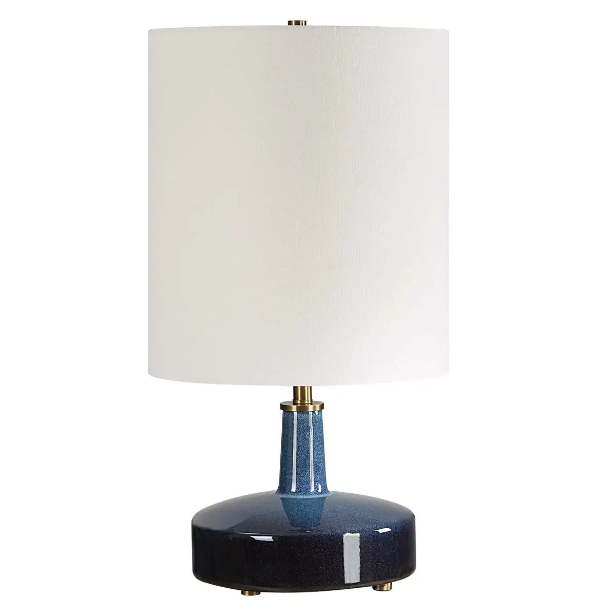 Artistic Blue Table Lamp