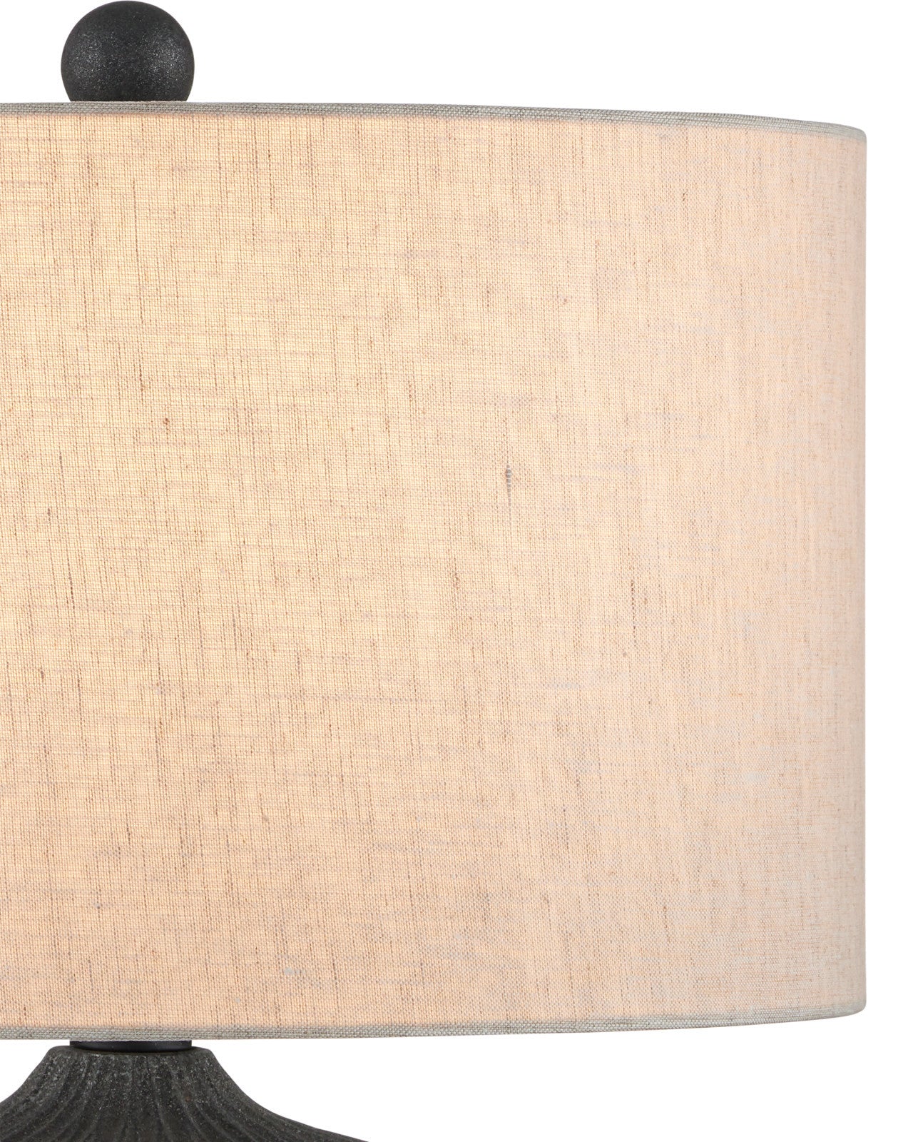 Charcoal Halo Table Lamp