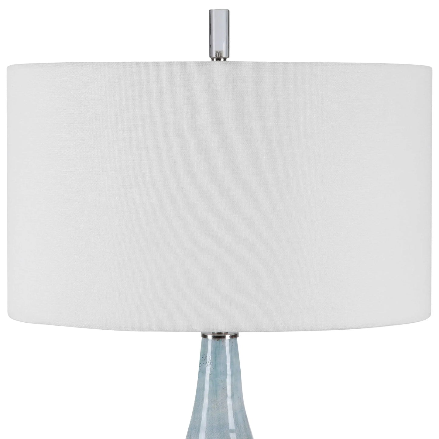 Coastal Crackle Ceramic Lamp