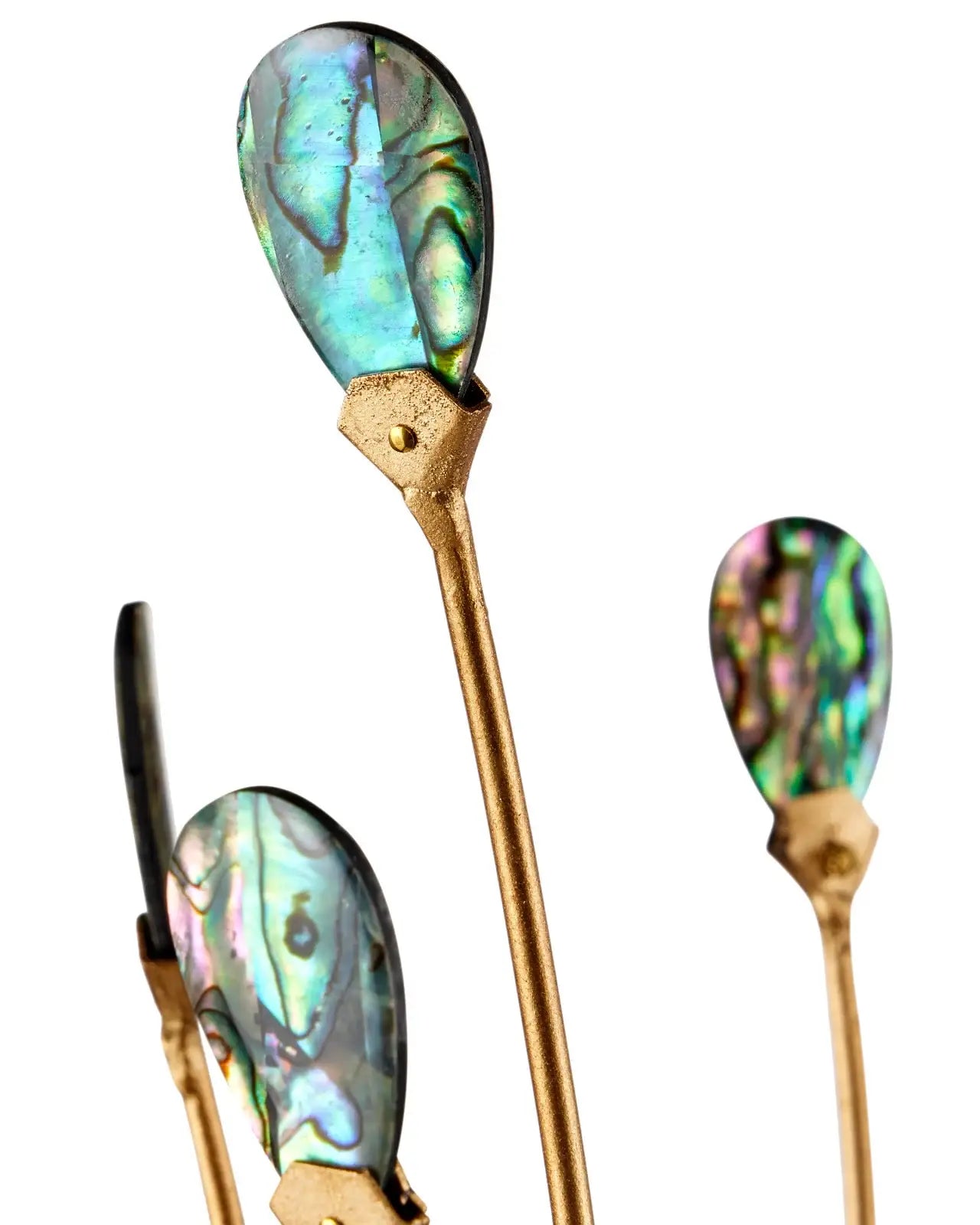 Gold "Peacock" Chandelier