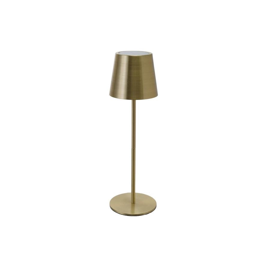 Brushed Metal LED Rechargable Table Lamp