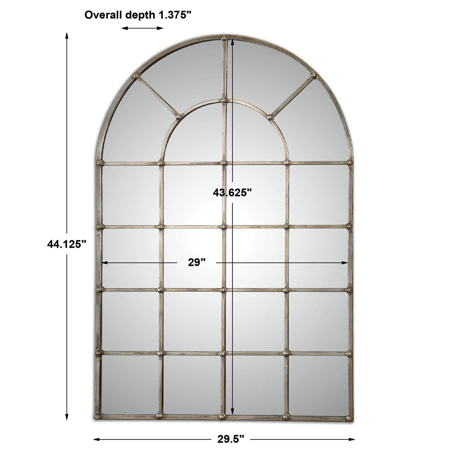 Large Arched Mirror