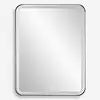 Lighted Large Mirror, Black