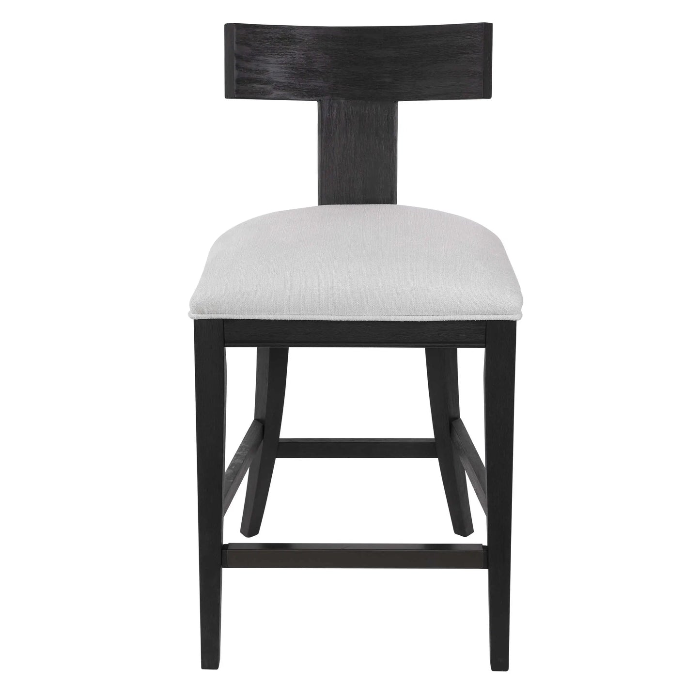 Modern Curved Back Counter Stool