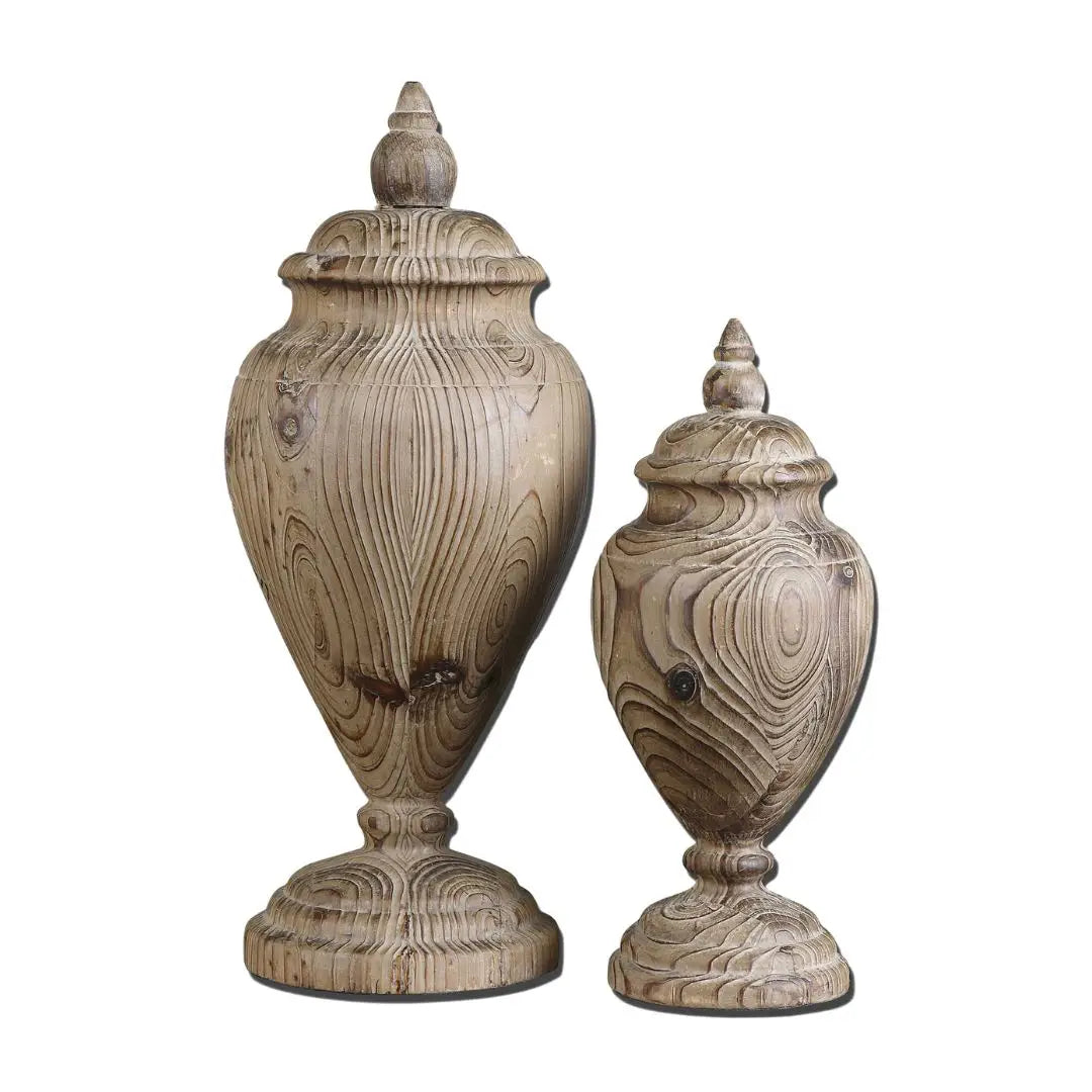 Solid Wood Decorative Finials