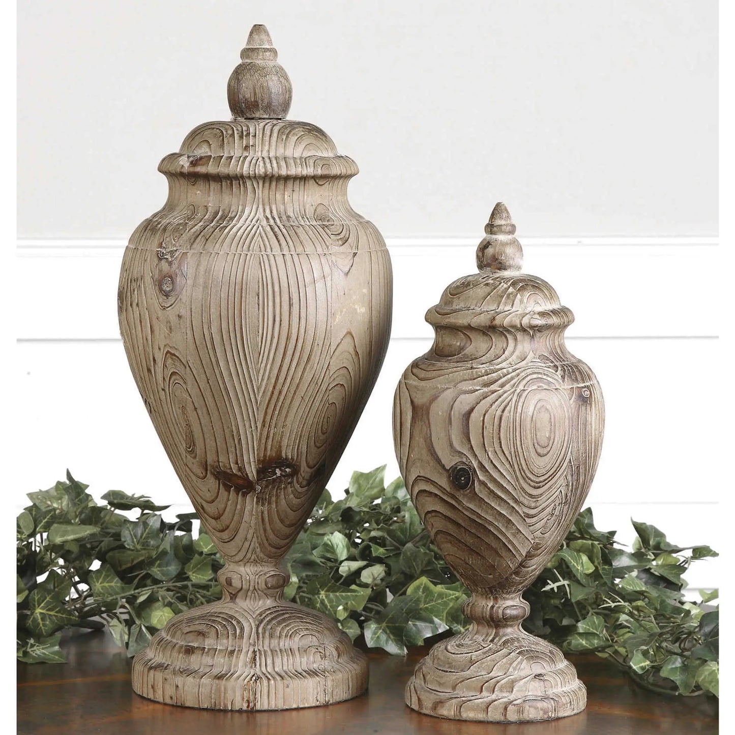 Solid Wood Decorative Finials