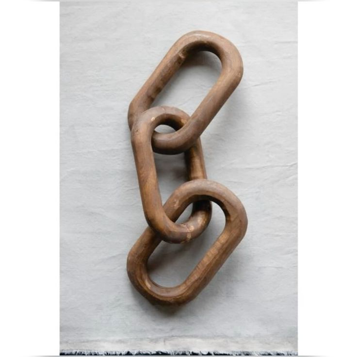 Reclaimed Wood Chain Decor