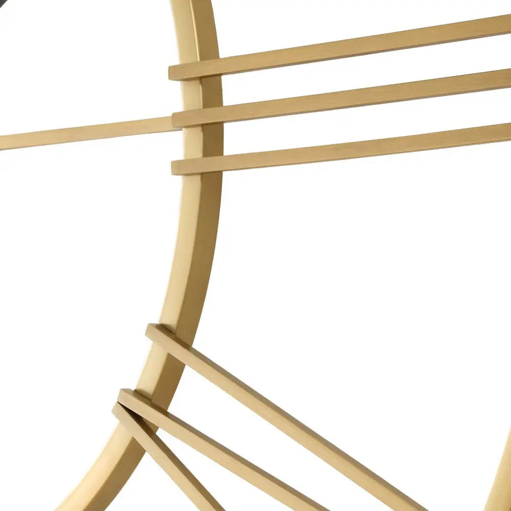 Gold Wall Clock