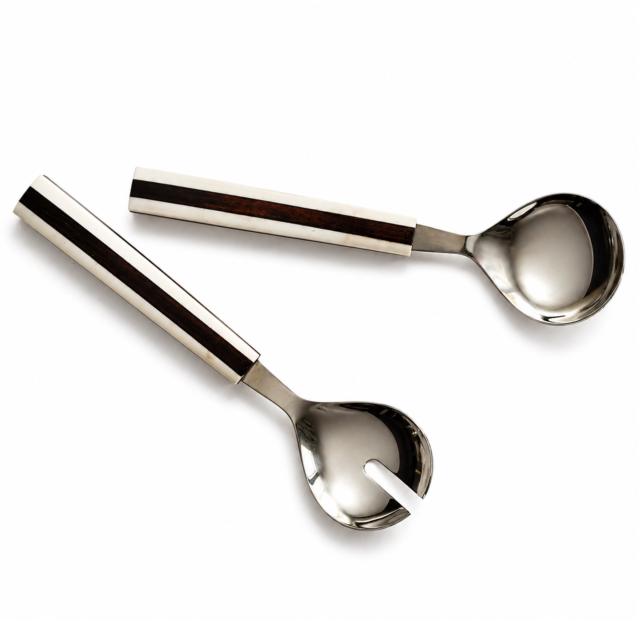 Striped Serving Set