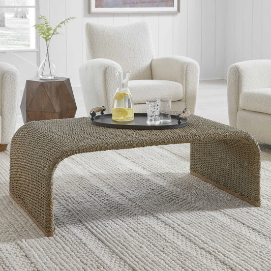 Coastal Textured Coffee Table