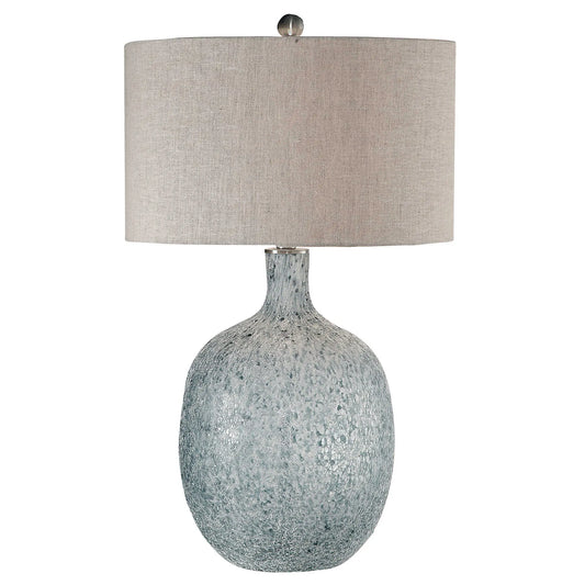 Coastal Textured Glass Lamp
