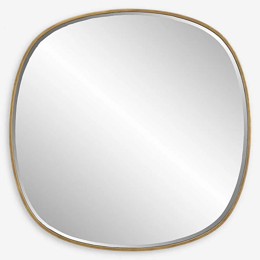 Gold Shapely Mirror