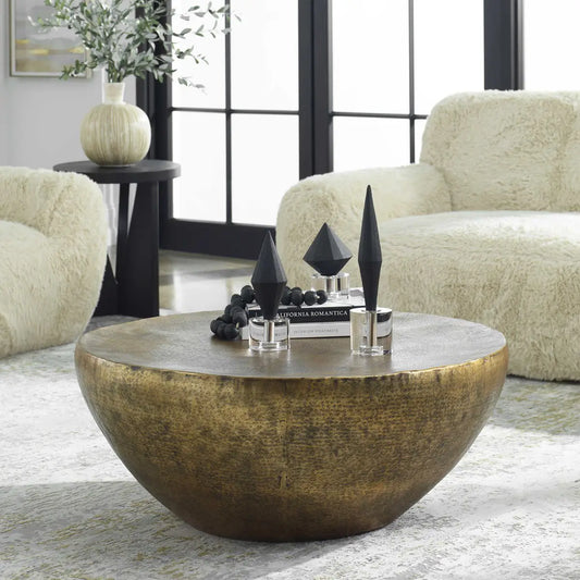 Gold Dome Coffee Table