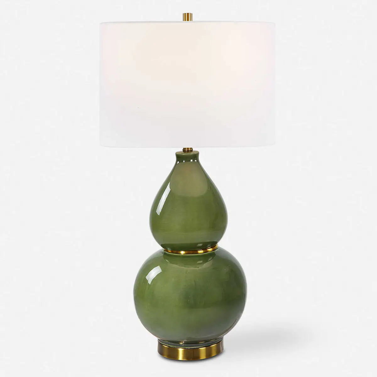 Green Ceramic Table Lamp