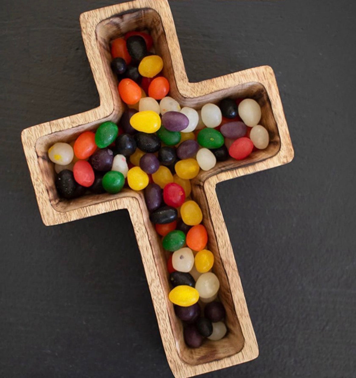 Wooden Cross Bowl