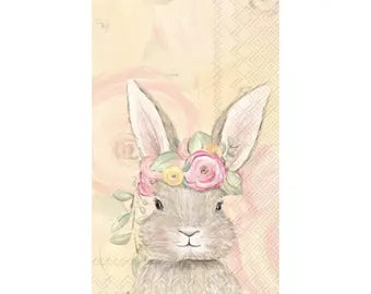 Bunny Paper Napkins, set of 16