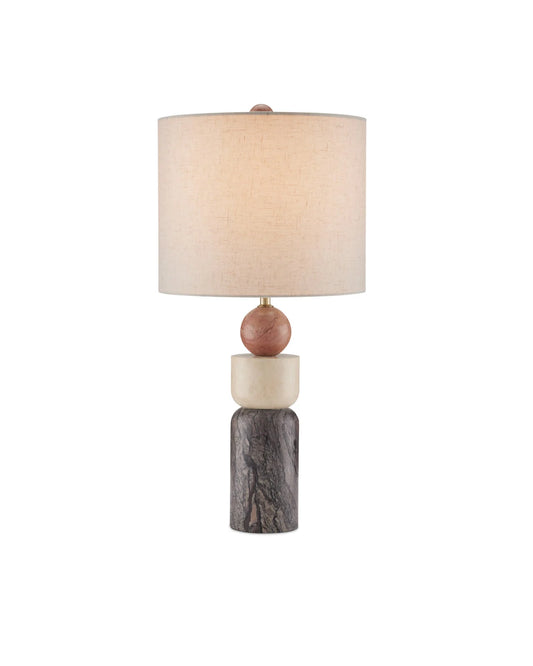 Geometric Marble Table Lamp