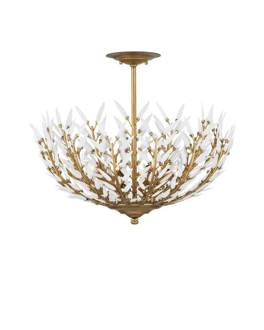 Opus Luxe Semi-Flush Mount Chandelier