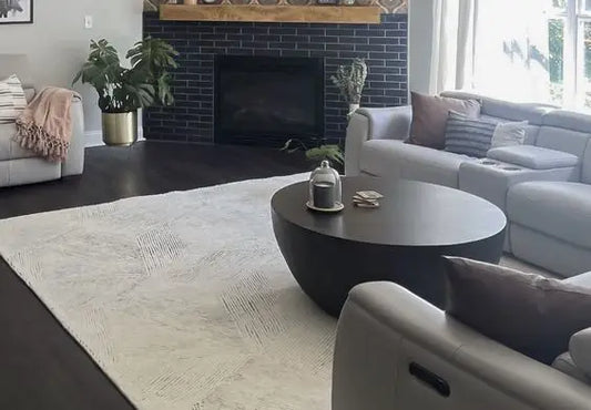 Round Wood Coffee Table