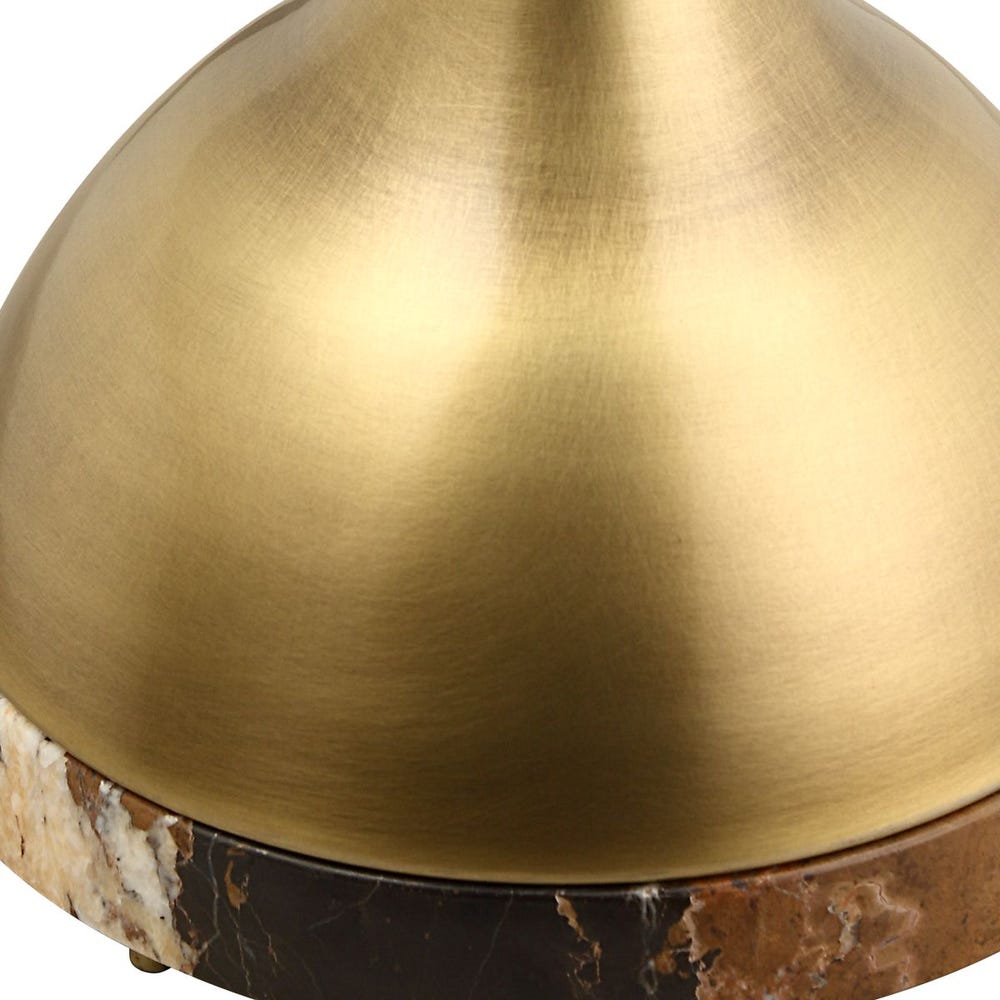 Brass & Marble Floor Lamp