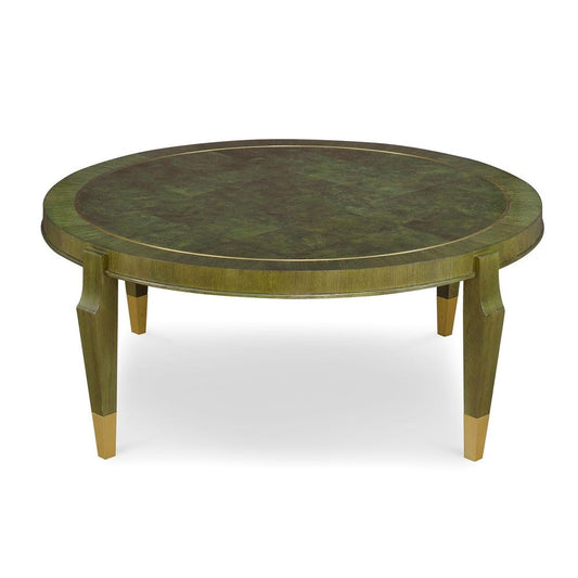 Gorgeous Green Coffee Table featuring a rich green finish and elegant design