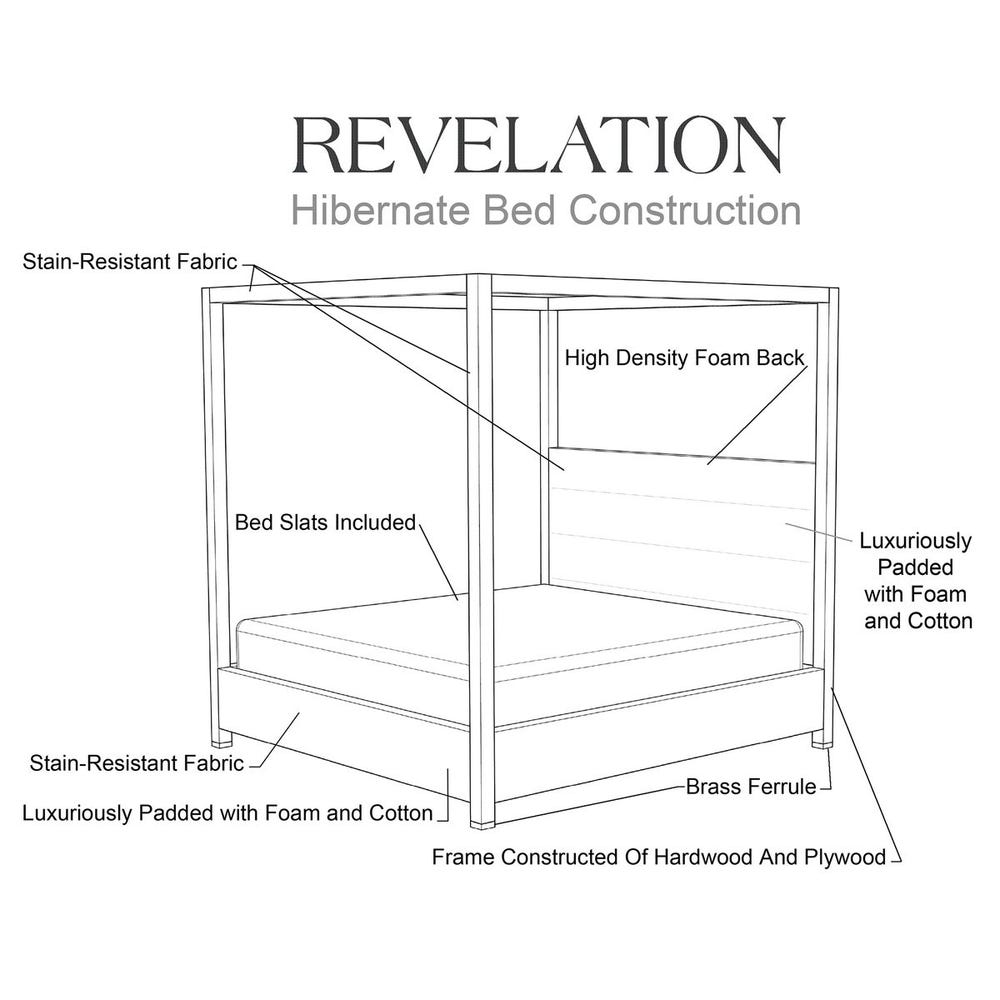 Wine Queen Canopy Bed